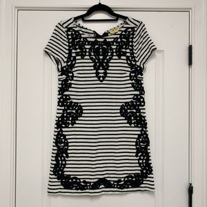 Anthropologie | 9-HI5 STCL Black & White Dress